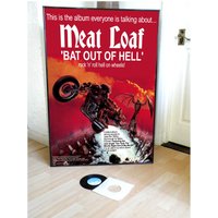 Meatloaf Bat Out Of Hell Promotional Poster