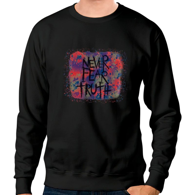 Never Fear Truth, Never Fear Truth Sweatshirts — Sweats à capuche pour hommes