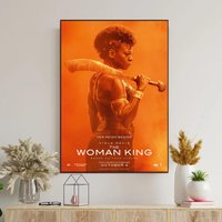 The Woman King Poster, 2022 Movie Poster, Historical Epic Film Posters, Wall Art — Posters & Prints