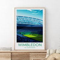Wimbledon Championships Artwork Poster