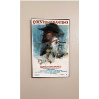 Django Unchained Movie Vintage Poster — Affiches et impressions