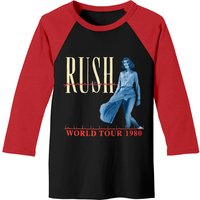 Rush Band Baseball Tees, Vintage Rush World Tour 1980 Baseball Tees — T-shirts pour hommes