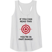 If You Can Read This You're In Fart Range - Funny - Fart Range - Tank Tops — T-shirts pour hommes