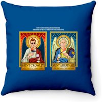 Good Omens - No Sides - Throw Pillows
