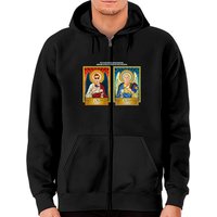 Good Omens - No Sides - Zip Hoodies