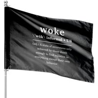 Woke Satirical Definition House Flags