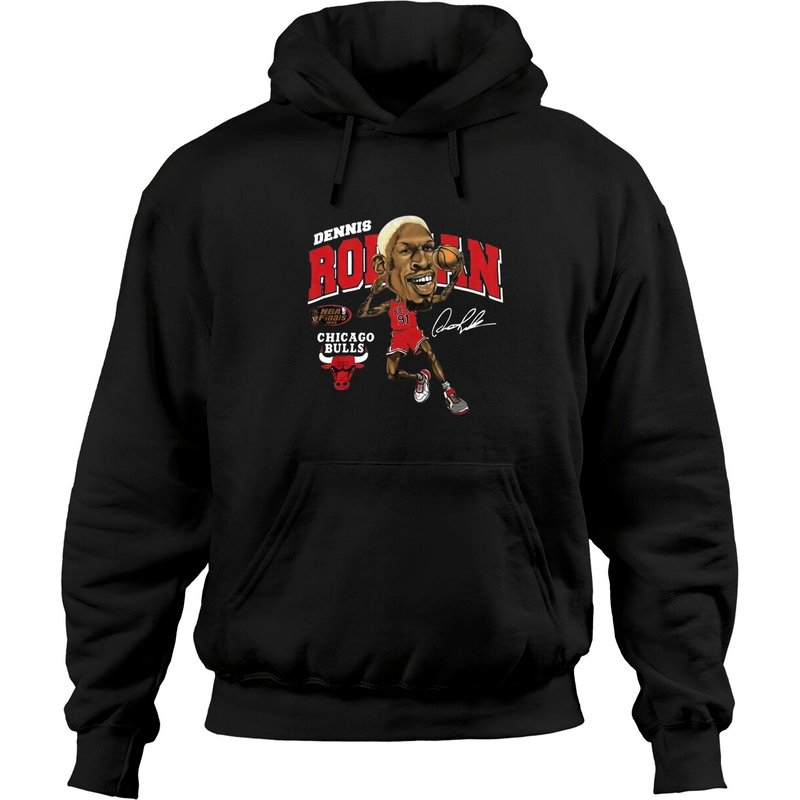 Vintage Dennis Rodman Hoodies — Sweats à capuche pour hommes