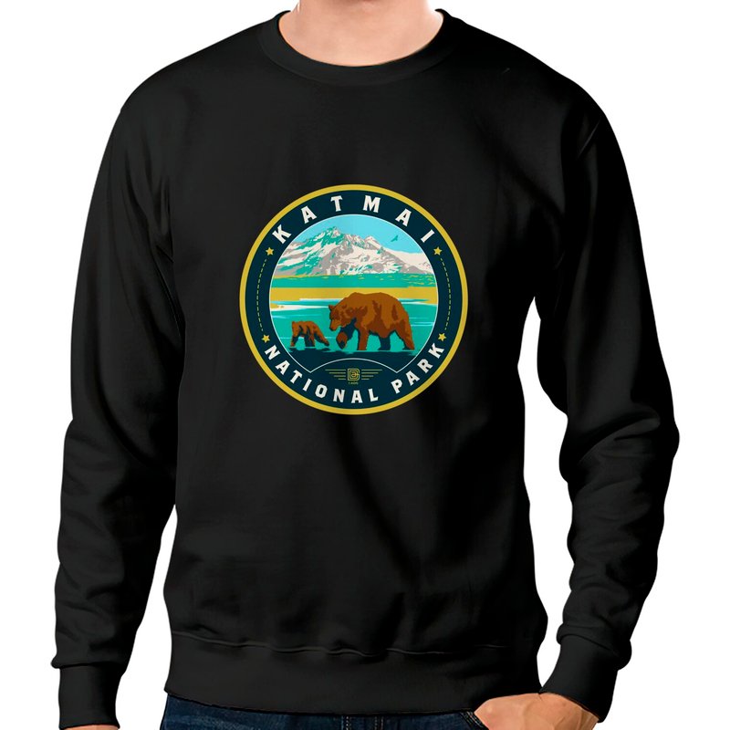 Katmai National Park Sweatshirts — Mens Hoodies