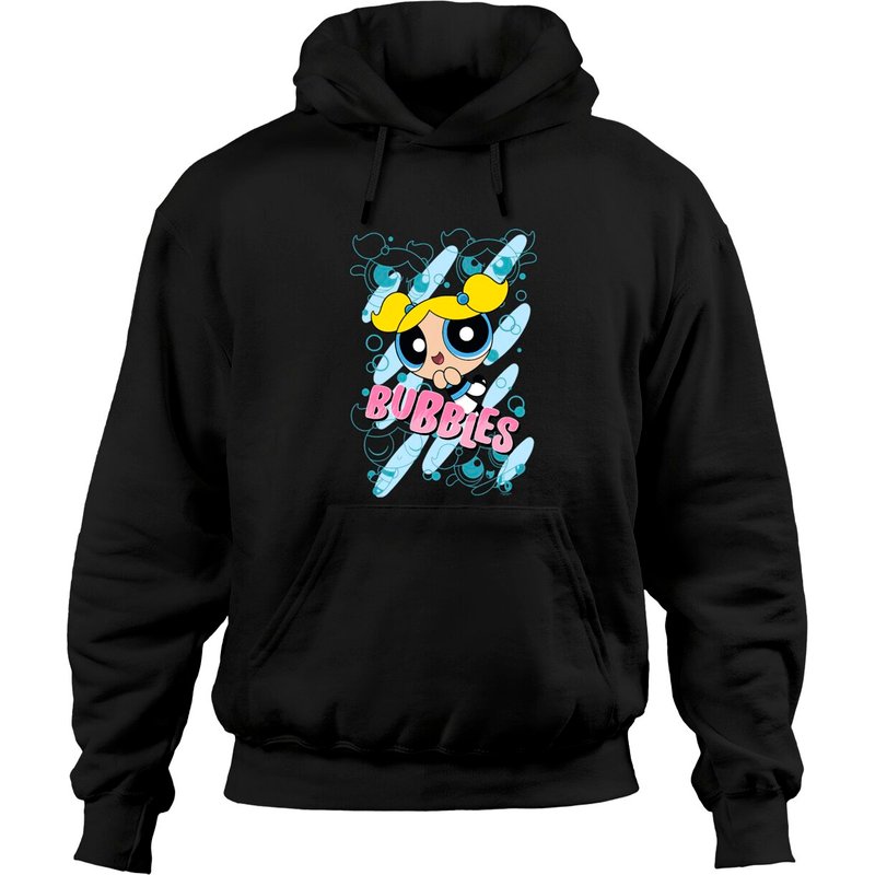 Cn The Powerpuff Girls Bubbles Moves Hoodies Hoodies — Sweats à capuche pour hommes