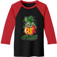 Ed Roth's Rat Fink Real Rat Baseball Tees