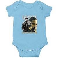 Vintage Style Denzel Washington Graphic Onesie — Bodys bébé