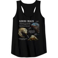 Animal Facts - Komodo Dragon - Komodo Dragon - Tank Tops — T-shirts pour hommes