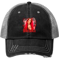 Bichota Red Trucker Hat For Karol G Fans
