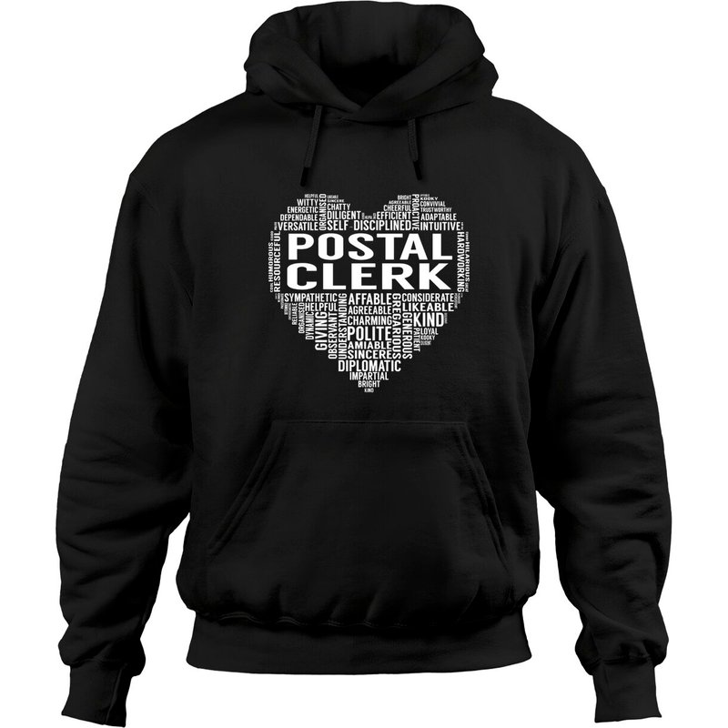 Postal Clerk Heart - Postal Clerk - Hoodies
