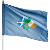 Ireland Scotland - Irish Scottish Flags & Emblems Classic House Flags