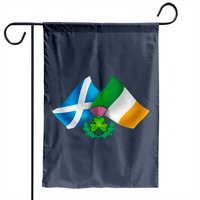 Ireland Scotland - Irish Scottish Flags & Emblems Classic Garden Flags — Decorative Flags