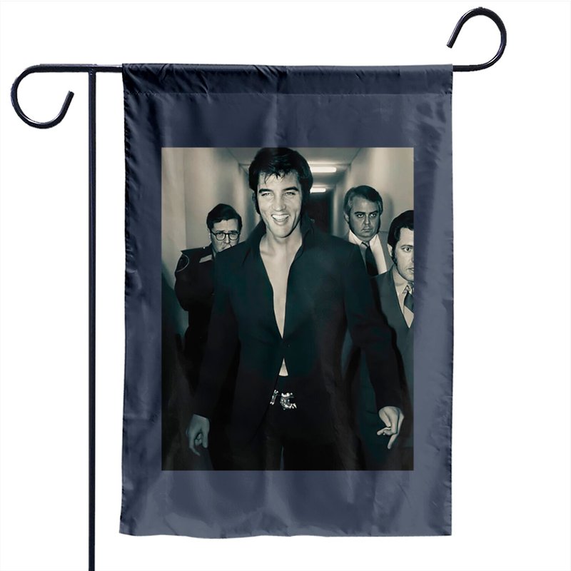 Elvis Presley Charm - Elvis Presley - Garden Flags — Decorative Flags