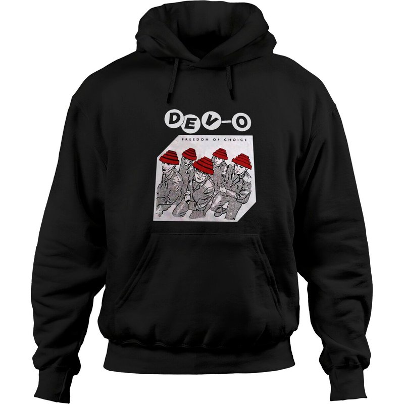 Devo Band Premium Shirt, Devo Freedom And Choice Hoodies