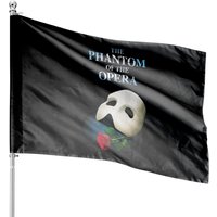 Official 'phantom Of The Opera' Zip House Flags — Drapeaux décoratifs