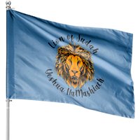 Lion Of Judah Yeshua Hamashiach Savior House Flags — Drapeaux décoratifs