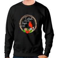 Cardinal Appear When Angels Are Near Sweatshirts — Sweats à capuche pour hommes