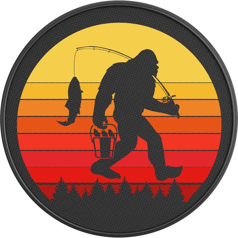 Sasquatch Fishing Spare Tire Cover — Truck Accessories