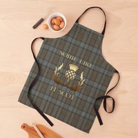 Some Like It Scot Thistle Outlander Apron — Tabliers de cuisine