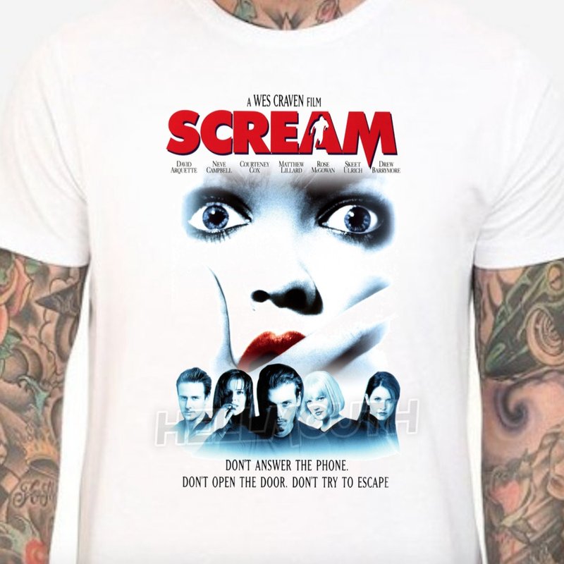 Scream 1996 Movie T-shirt — T-shirts pour hommes