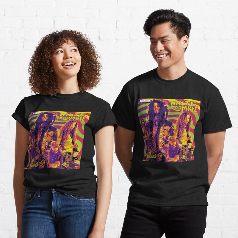 White Zombie T-shirt — T-shirts pour hommes