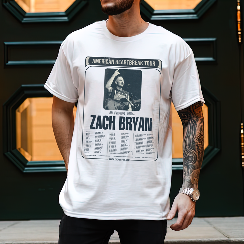 American Heartbreak Tour 2022 Vintage Shirt — T-shirts pour hommes
