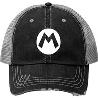 Nintendo Mario Icon Graphic Print Trucker Hats — Casquette de baseball