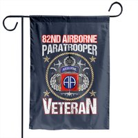 82nd Airborne Paratrooper Veteran Vintage Garden Flags