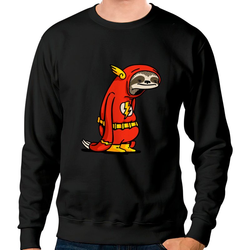 Flash Sloth Sweatshirts — Mens Hoodies