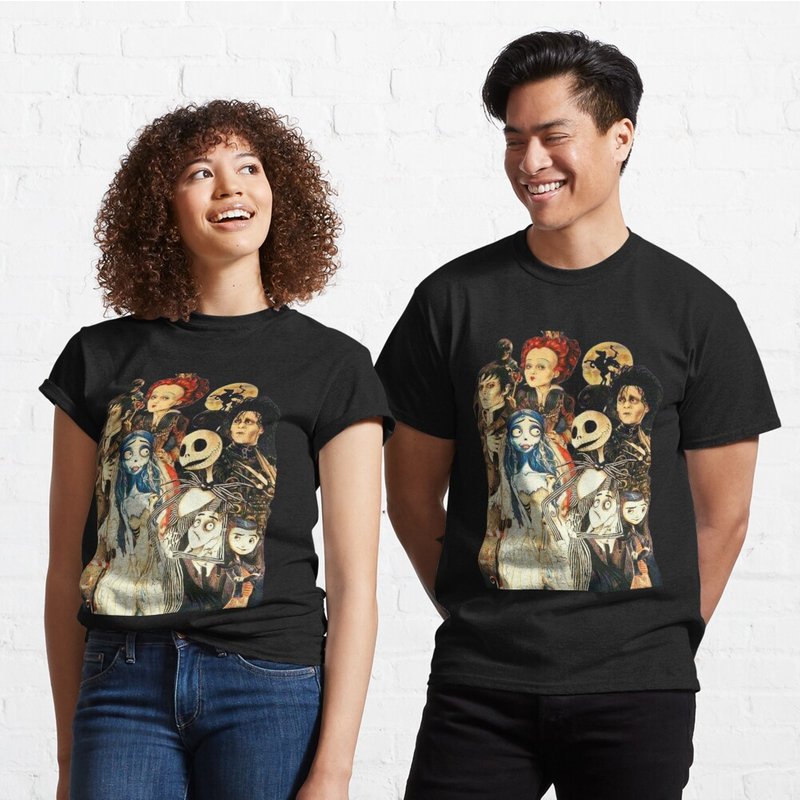 Tim Burton Film T-shirt — T-shirts pour hommes