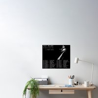 Post Malone Tour Dates 2022 Poster — Affiches et impressions