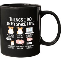 Things I Do In My Spare Time, Hamster Mugs — Tasses et gobelets