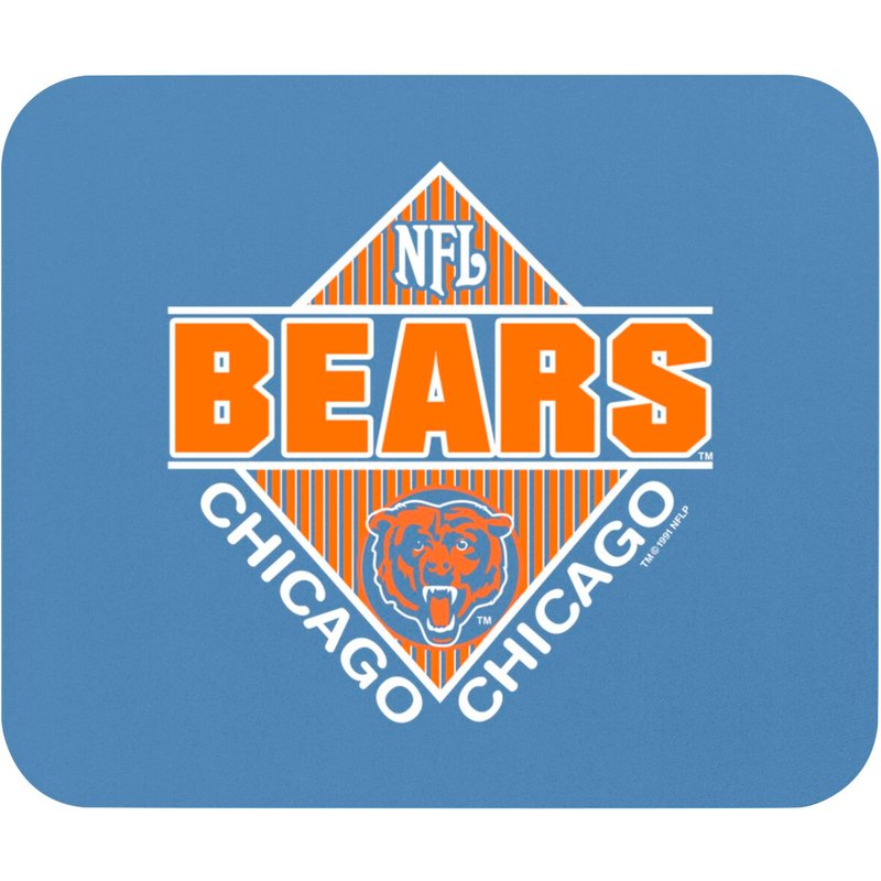 Vintage 1991 Chicago Bears Mouse Pads — Tapis de souris et sous-mains