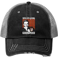 Walsh Gang - Matt Walsh - Godspeed Print Trucker Hat — Casquette de baseball