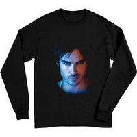 The Vampire Diaries Damon Birthday Chirstmas Long Sleeves