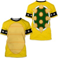 King Bowser Super King Koopa 3d Tshirt