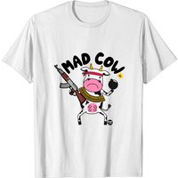Mad Cow - Cow - T-shirt — Mens T Shirts