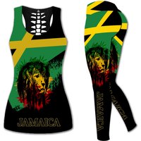 3d Digital Printed Jamaica Lion Hollow Tanktop Women Sexy Vest Girls Fashion Tank Tops Clothes