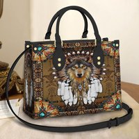 Native American Women Leather Bag