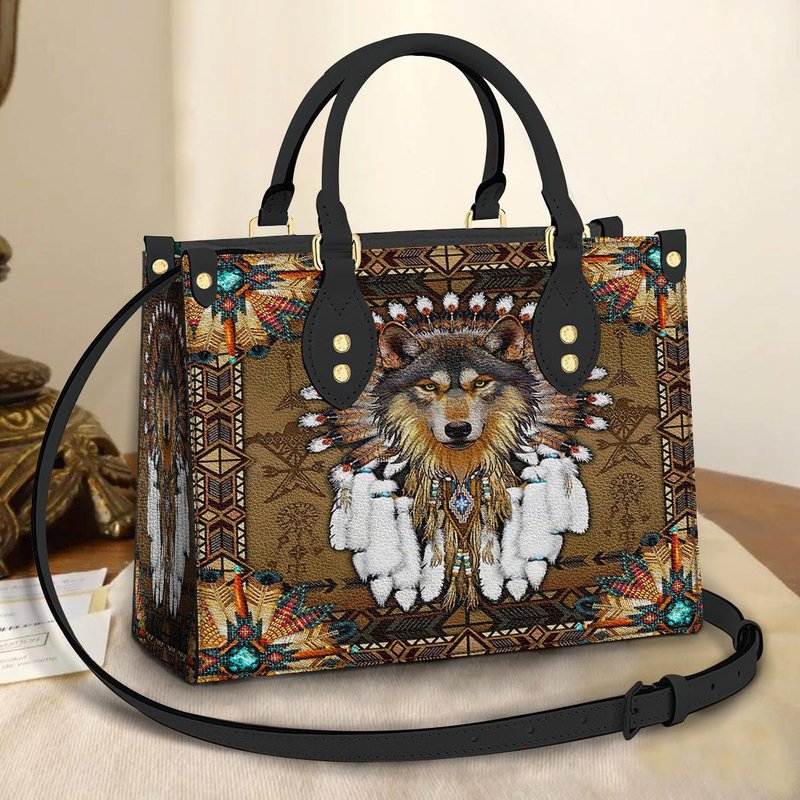 Native American Women Leather Bag — Sacs à main pour femmes