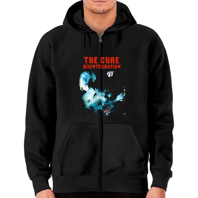 The Cure "disintegration" Zip Hoodies