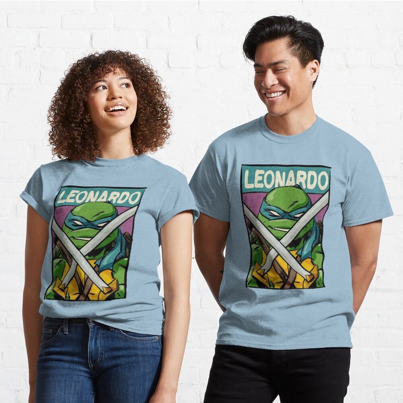 Leonardo | Teenage Mutant Ninja Turtles T-shirt — Mens T Shirts