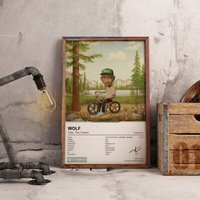 Tyler The Creator Wolf Album Poster