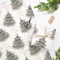 Wrapping Paper Christmas Tree, Nutcracker Wrapping Paper