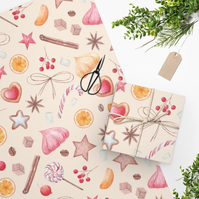 Christmas Wrapping Paper | 2022 Christmas Wrapping Paper — Papier cadeau et fêtes