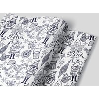 Christmas Nutcracker Wrapping Paper